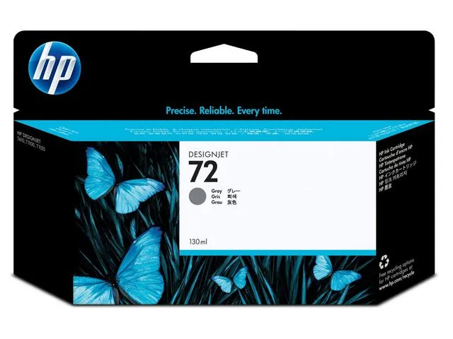 HP Blekk 72, C9374A, grå