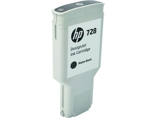 HP Blekk HP 728 F9J68A 300ml sort