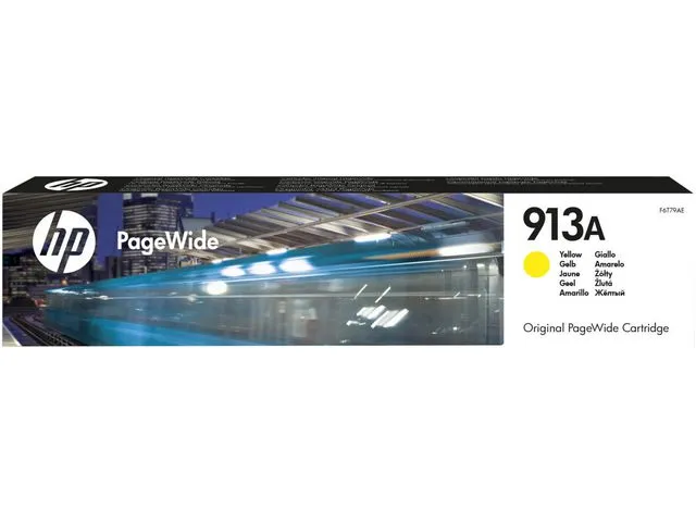 HP Blekk HP 913A F6T79AE PW gul