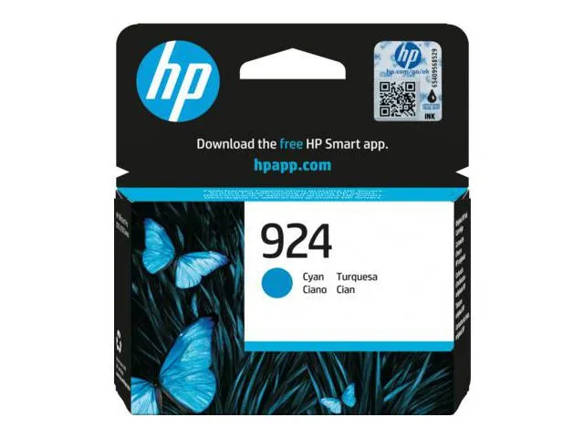 HP Blekk HP 924 Cyan