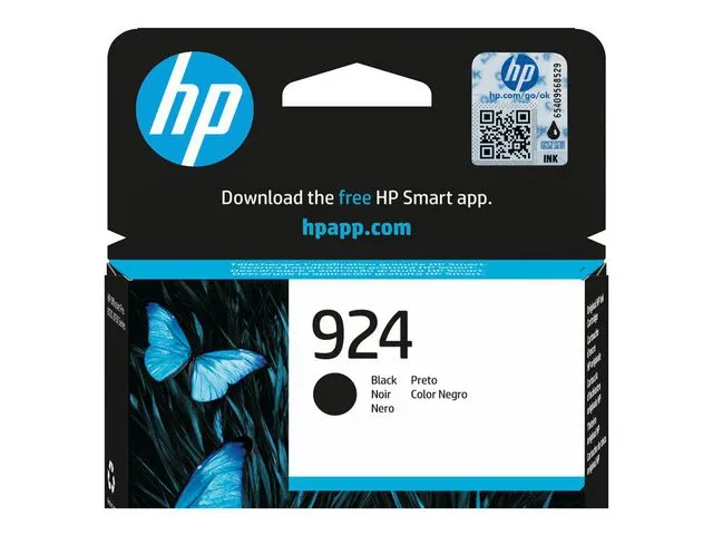 HP Blekk HP 924 Sort