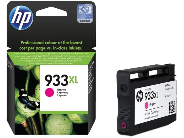 HP Blekk 933XL CN055AE rød