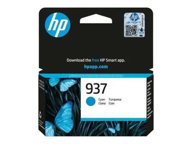 HP Blekk HP 937 Cyan