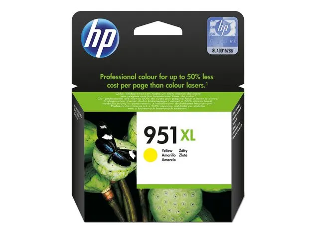 HP Blekk 951XL CN048AE gul