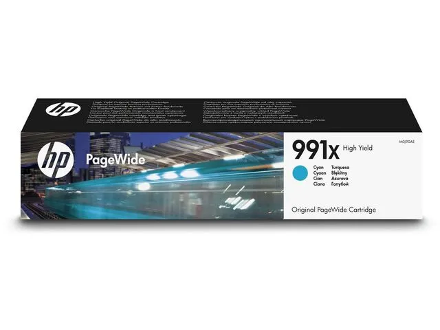 HP Blekk HP 991X M0J90AE Cyan