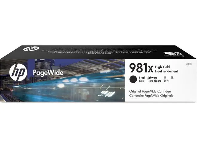 HP Blekk HP L0R12A No 981X sort