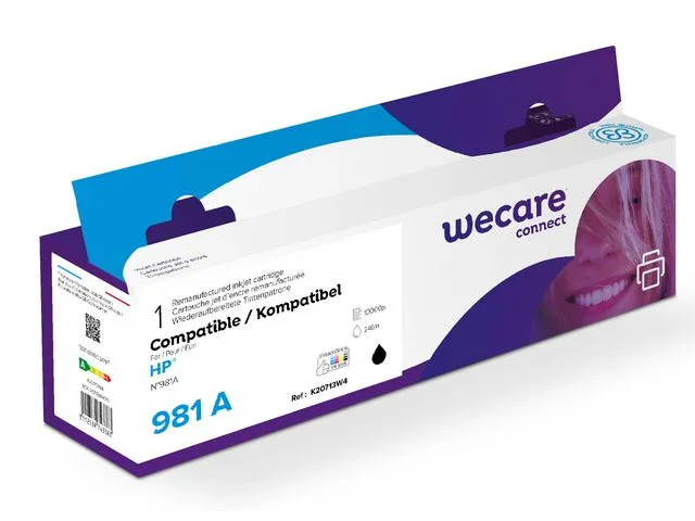 Wecare Blekk WECARE HP 981A J3M71A Sort