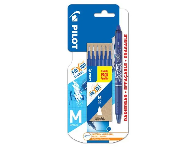 Pilot Blister set PILOT Refills+FriXion Blå(2)