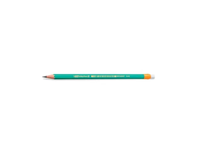 BIC® grafittblyant Ecolutions™ Evolution™ 655, HB-bly, sekskantet, grønn kropp