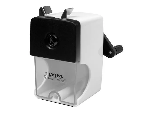 LYRA Blyantspisser LYRA bordmodell sort/hvit
