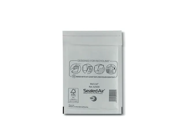 Mail Lite® Luftputekonvolutt ML A/000 11x16cm