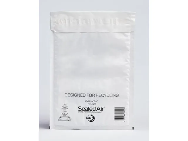 Mail Lite Tuff® Boblekonvolutt ML plast  D/1 18x26cm
