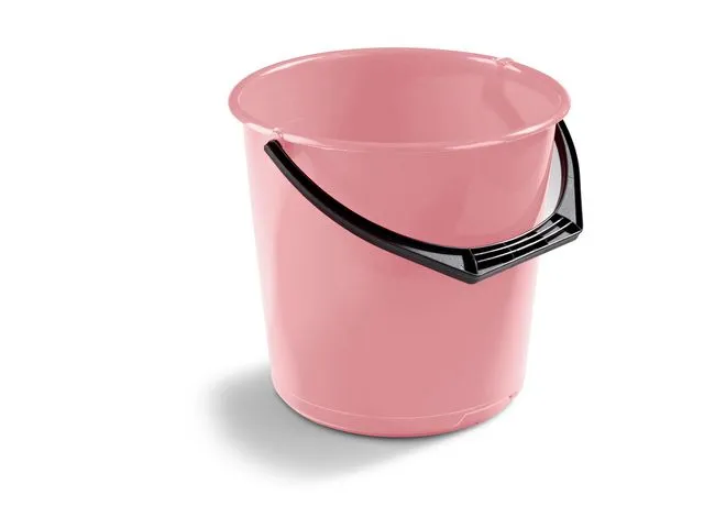 NORDISKA PLAST Bøtte plast 10L rosa