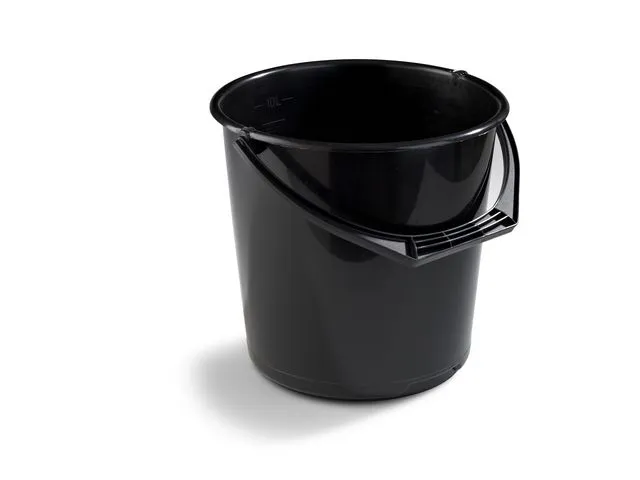 NORDISKA PLAST Bøtte plast 10L sort