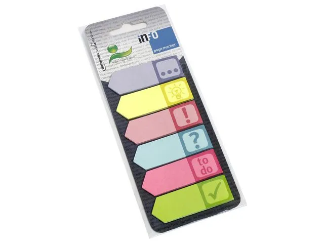 info Bokmerke ''Symbols'' 18x55mm