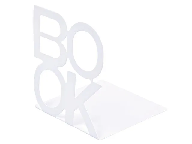 Burde Bokstøtte BURDE Book hvit (2)