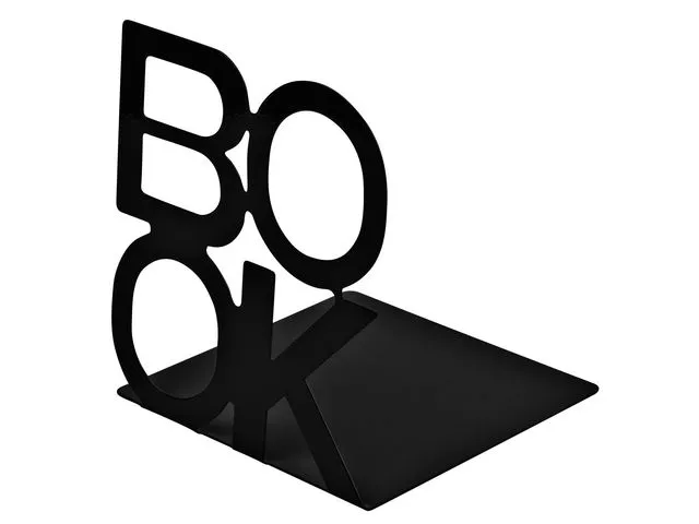 Burde Bokstøtte BURDE Book sort (2)