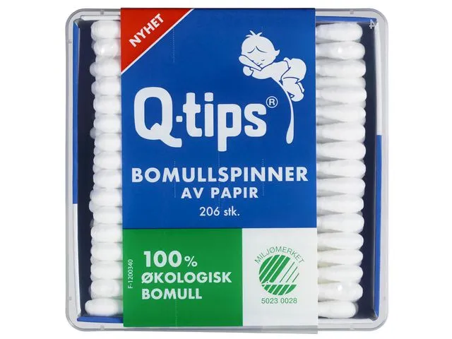 Q-tips® Bomullspinner Q-TIPS papir
