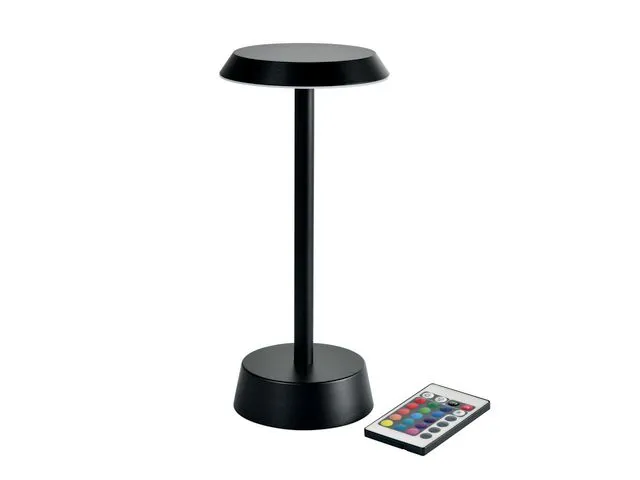 Duni Bordlampe DUNI Nour Led oppladb gråsort
