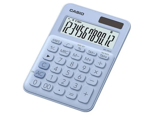 Casio Bordregner CASIO MS-20UC lysblå