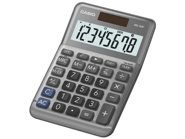 Casio Bordregner CASIO MS-80F Sølv