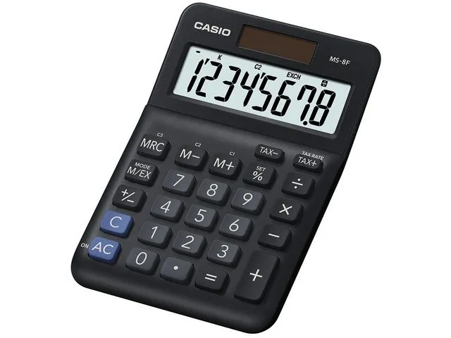 Casio Bordregner CASIO MS-8F Mini Sort