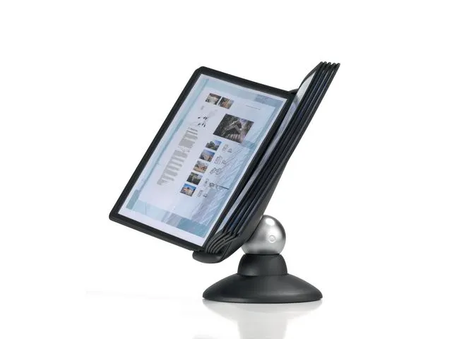 Durable Bordstativ SHERPA® Motion 10 lommer sort