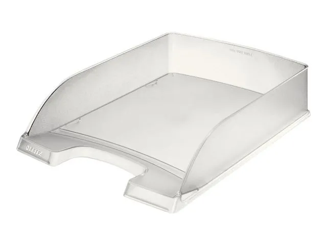 Leitz brevkurv Plus Standard, kan stables, A4, 255 x 357 x 70 mm, polystyren, gjennomsiktig