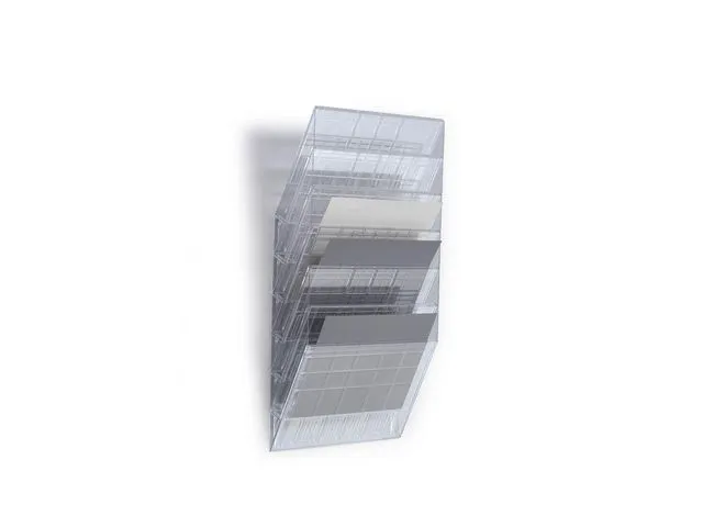 Durable Brosjyrestativ DURABLE Flexiboxx6 lig A4