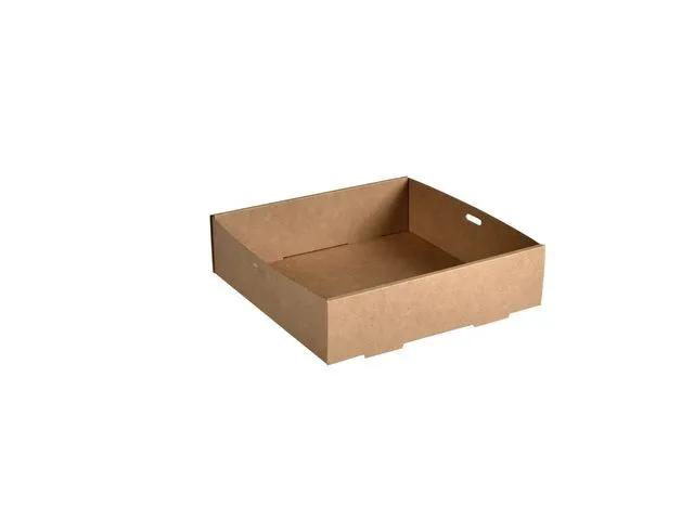 BioPak Cateringbrett DUNI Glance 3L papp (100)