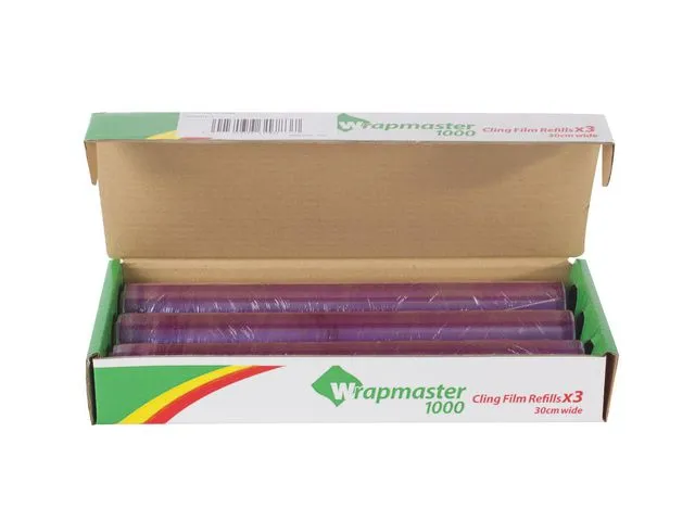 Wrapmaster Cateringfilm WRAPMASTER1000 30cmx100m(3)