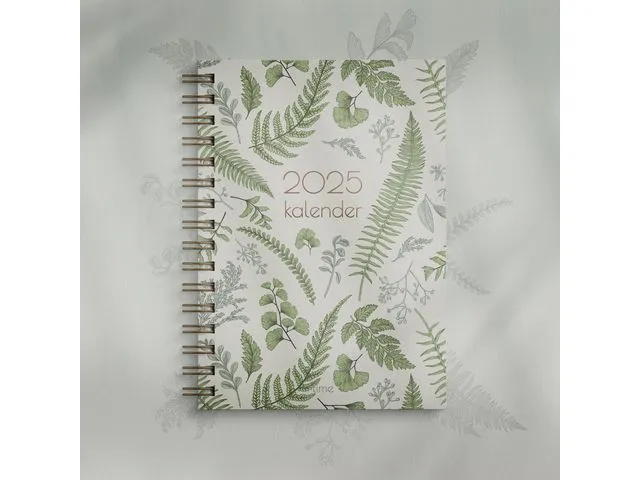 Grieg Dagbok GRIEG Time A5 spiral 2025 blad