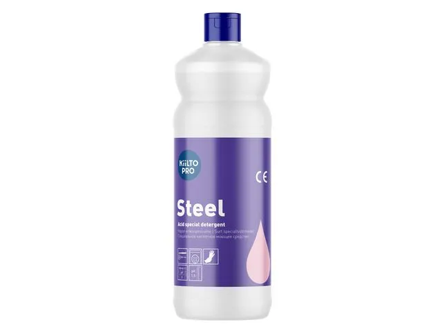 KiiLTO PRO Dekontaminatormiddel KIILTO Steel 1 L