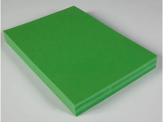 dekorkort, matt, A4-format, 100 stk., grønn