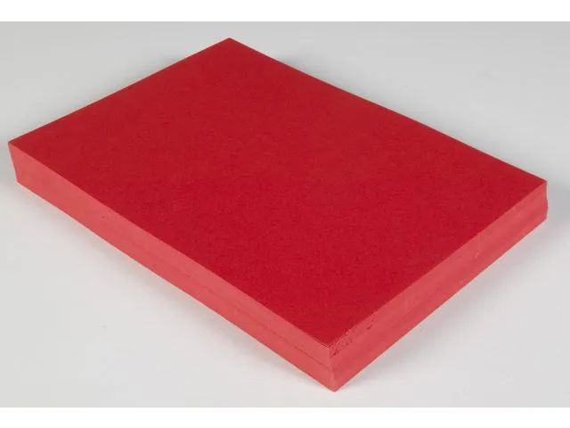 dekorkort, matt, A4-format, 100 stk., rosa