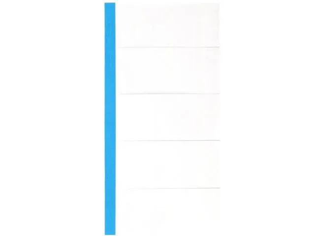 Bantex Deltablokk BANTEX 24x12cm60g 75bl 5-delt
