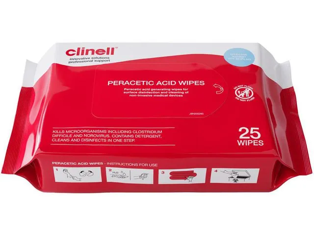 CLINELL Desinfeksjon CLINELL Peracetic Acid (25)