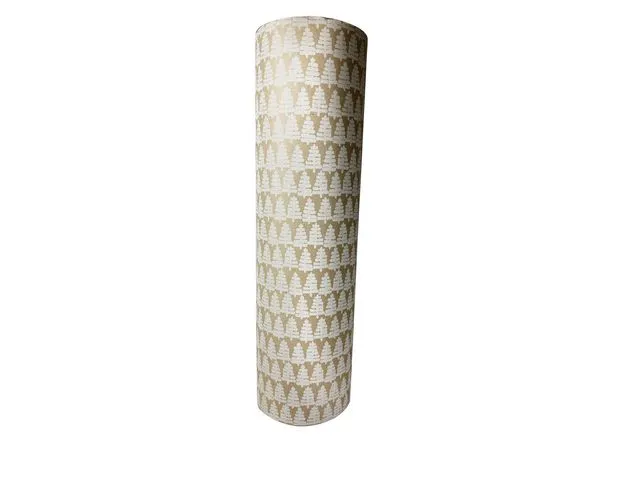 Diskrull kraft 154m x 57cm m/ hvite trær