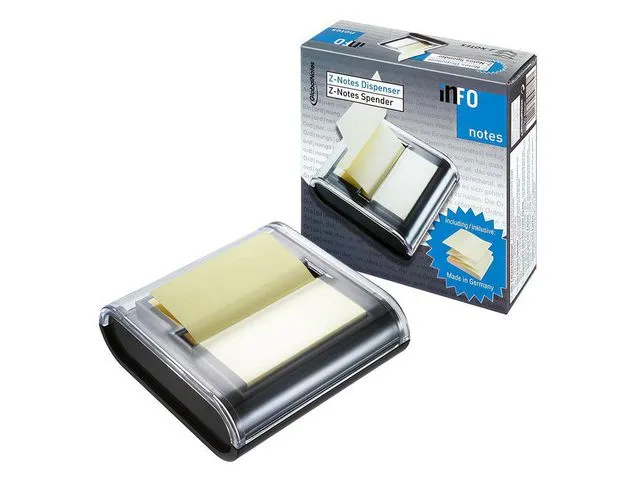 info Dispenser til Info Z-Notatblokk, 75 x 75mm
