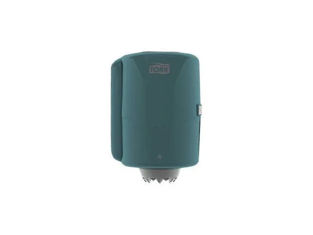 Tork Dispenser senterrull M2 hvit/turkis