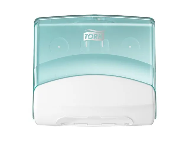 Tork Dispenser top-pack W4 hvit/turkis