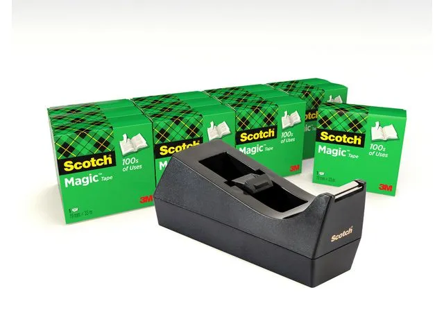 Scotch® Tapedispenser C-38 + 12rl tape