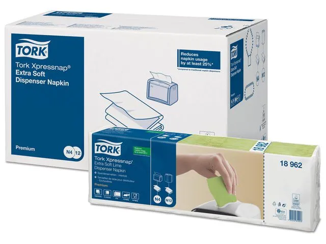 Tork Dispenserserviett TORK grønn N4 (1000)
