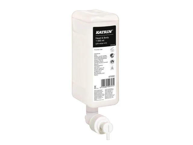 KATRIN Dusjsåpe KATRIN sjampo Arctic Breeze 1L