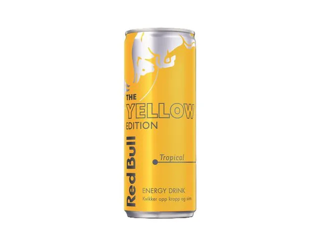Red Bull Energidrikk RED BULL Yellow 250ml (24)