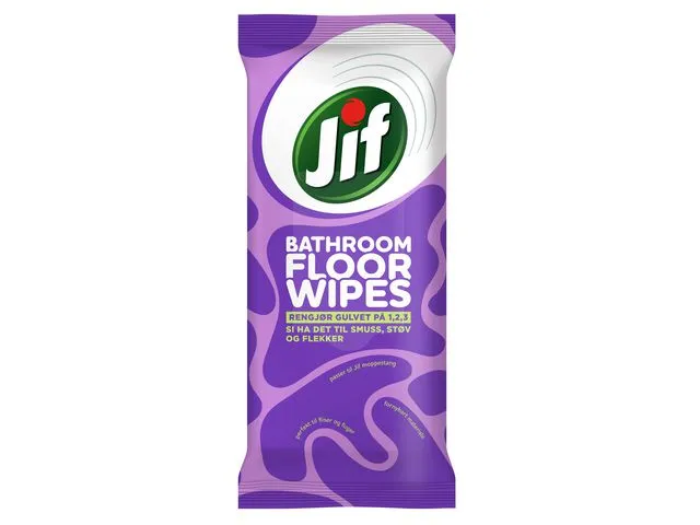 Jif Engangsvåtmopp JIF baderom (15), fp med 15 stk