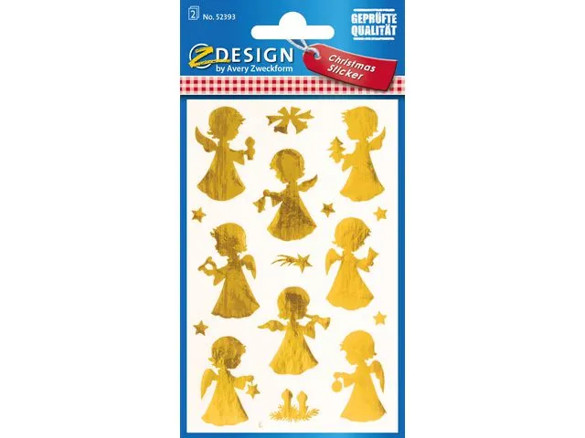 Z-Design Etikett AVERY dekor engler (2)