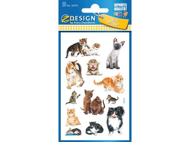 Z-Design Etikett AVERY dekor katter (3)