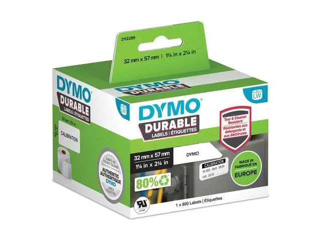 Dymo Etikett DYMO Durable 57mm x 32mm