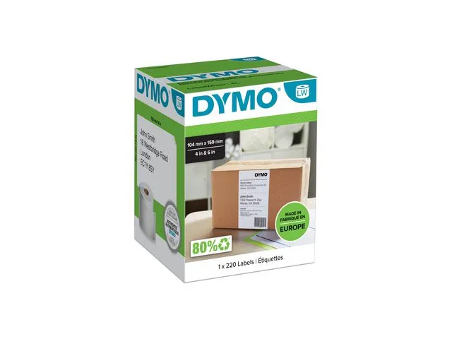 Dymo Etikett DYMO LW XL 104x159 Frakt (1x220)